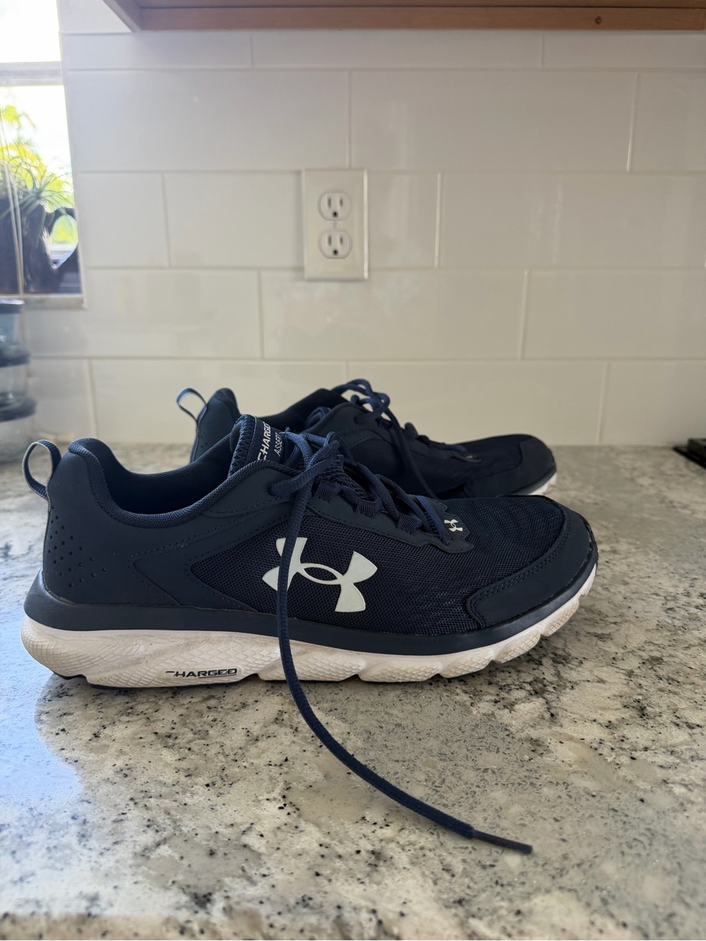Under Armour Men’s Navy Blue Athletic Training Shoes - Picture 5 of 9